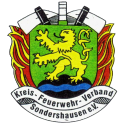Wappen des Kreisfeuerwehrverbandes Sodershausen (Kyffhäuserkreis)