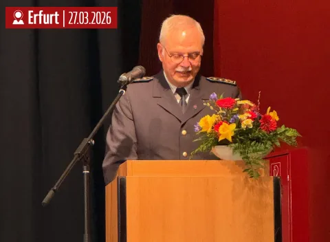 Karsten Utterodt bei seinem Grußwort